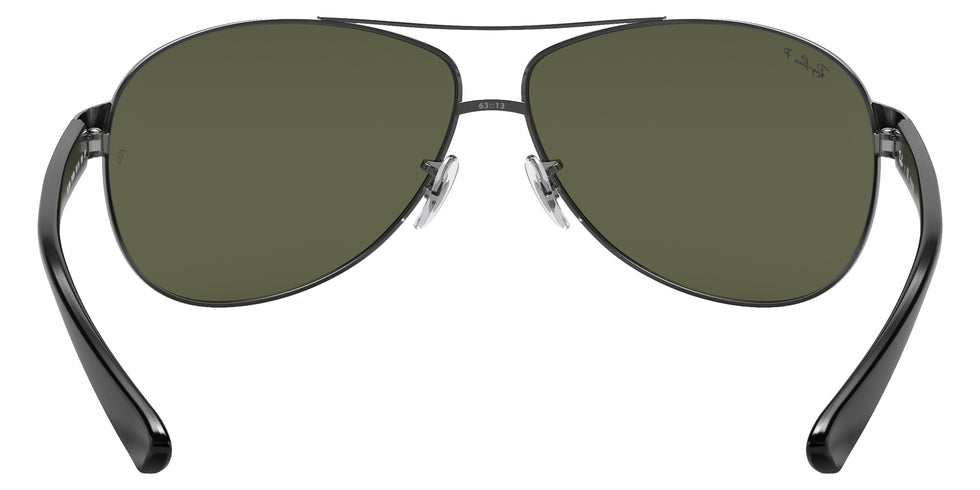 Ray-Ban RB3386 004/9A 63 - Gunmetal / G-15 Green Polarized #id:rb33860049a_s:106115