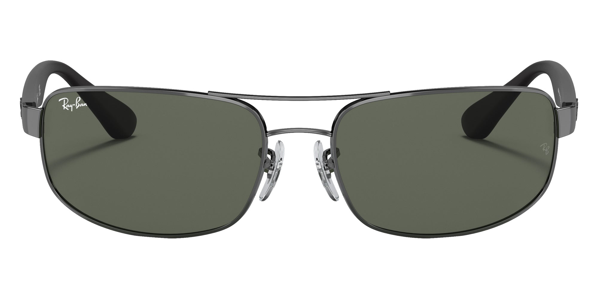 Ray-Ban RB3445 004 64 - Gunmetal / Green Classic G-15 #id:rb3445004_s:100100