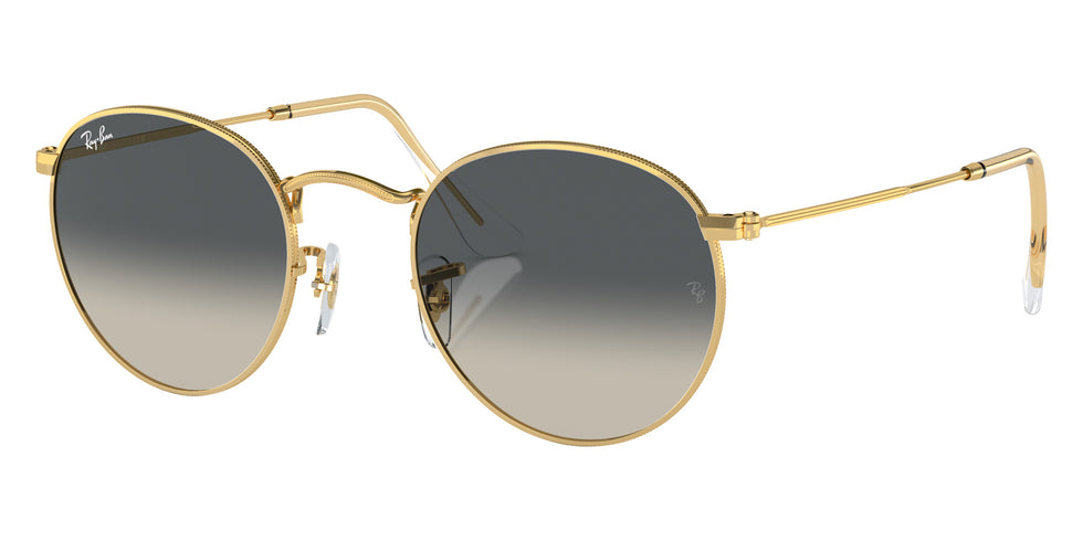 Ray-Ban RB3447 Round Metal 001/71 53 - Gold / Gray #id:rb344700171_s:102105