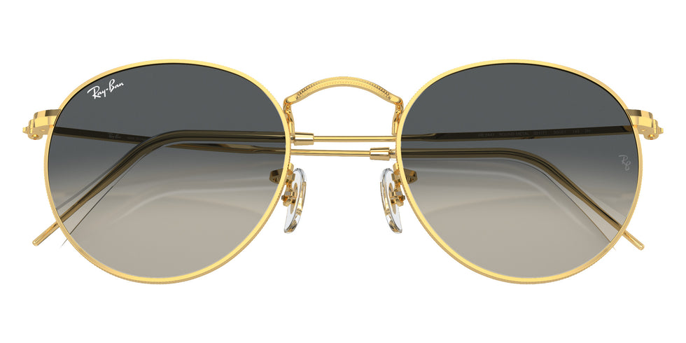 Ray-Ban RB3447 Round Metal 001/71 53 - Gold / Gray #id:rb344700171_s:102125