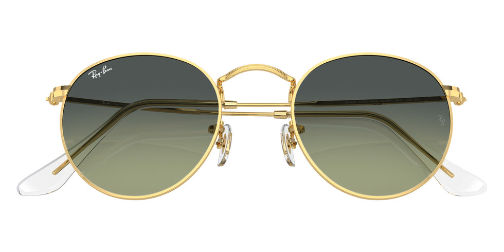 Ray-Ban RB3447 Round Metal 001/BH 47 - Arista Gold / Green Vintage #id:rb3447001bh_s:104125