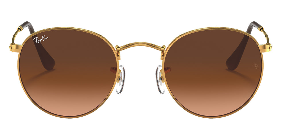 Ray-Ban RB3447 Round Metal 9001A5 47 - Light Bronze / Pink/Brown Gradient #id:rb34479001a5_s:108100