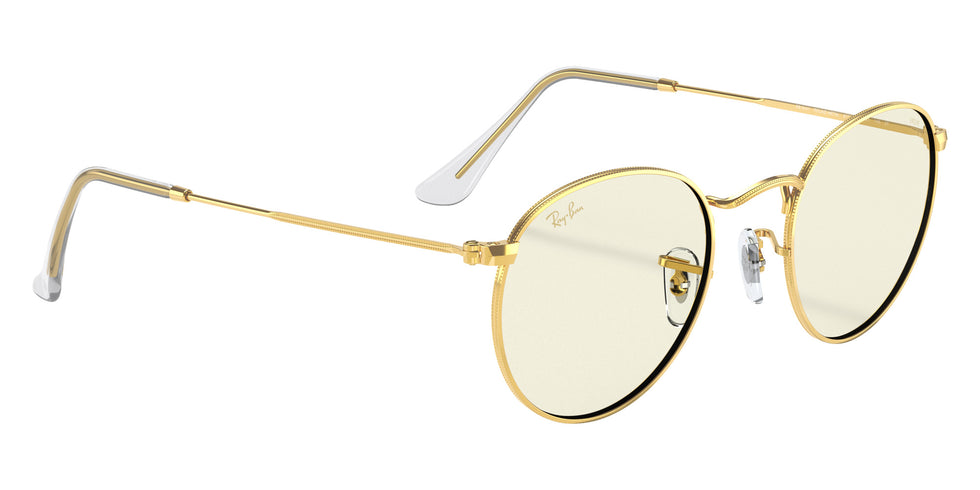 Ray-Ban RB3447 Round Blue-Violet Light Clear Evolve 9196BL 50 - Gold / Clear Photochromic #id:rb34479196bl_s:100125