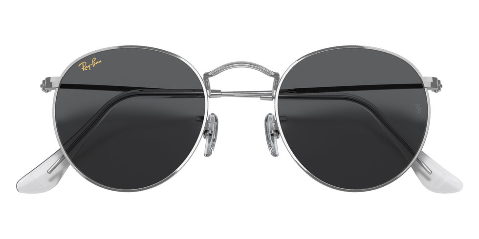 Ray-Ban RB3447 Round Metal Legend Gold 9198B1 47 - Silver / Dark Gray #id:rb34479198b1_s:102125