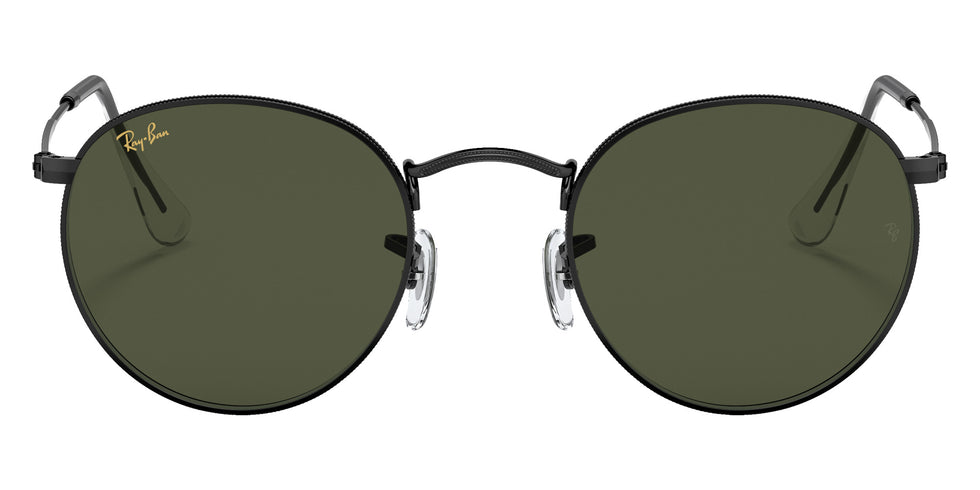 Ray-Ban RB3447 Round Metal Legend Gold 919931 47 - Black / G-15 Green #id:rb3447919931_s:104100