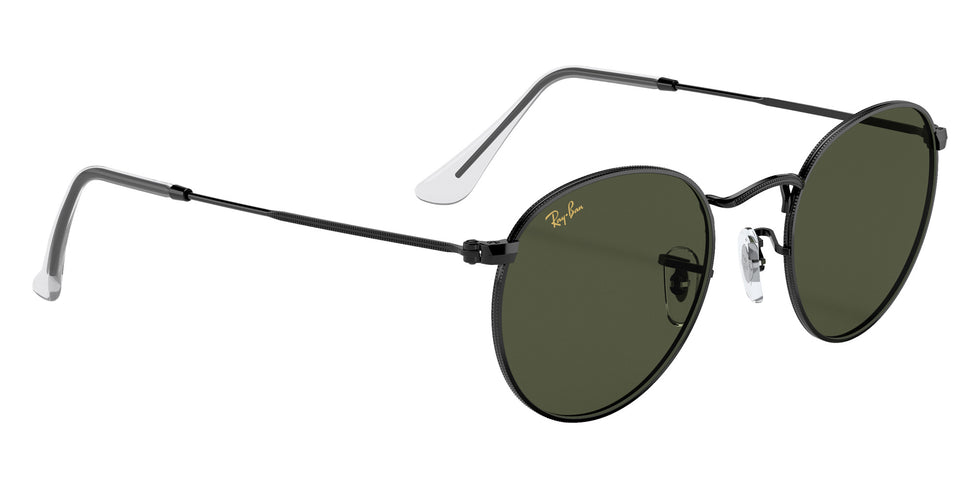 Ray-Ban RB3447 Round Metal Legend Gold 919931 47 - Black / G-15 Green #id:rb3447919931_s:104120