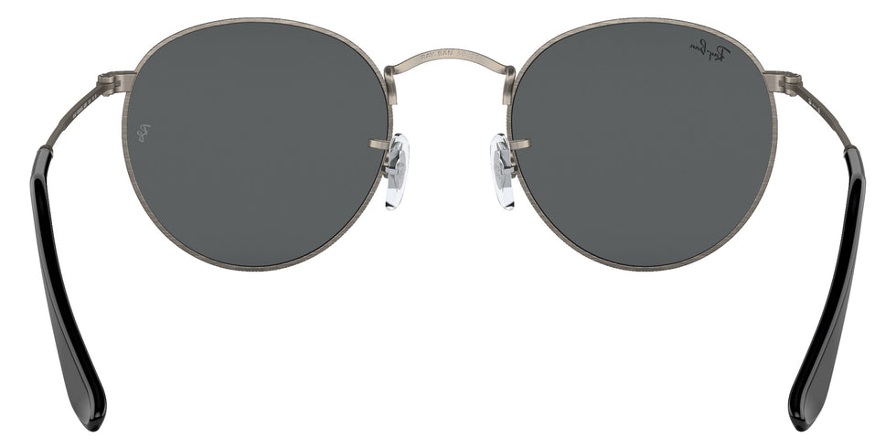 Ray-Ban RB3447 Round Metal Antiqued 9229B1 47 - Gunmetal / Dark Gray #id:rb34479229b1_s:100115