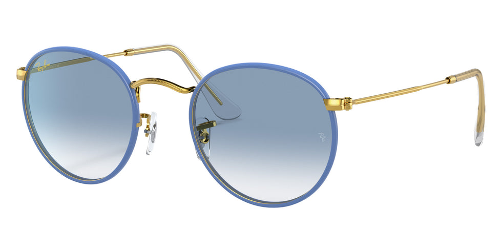 Ray-Ban RB3447JM Round Metal Full Color Legend 91963F 50 - Light Blue #id:rb3447jm91963f_s:100105