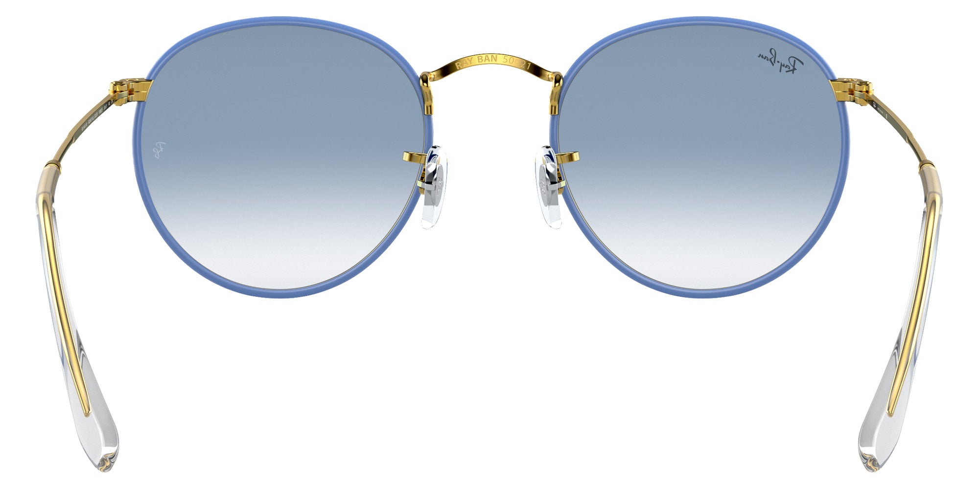 Ray-Ban RB3447JM Round Metal Full Color Legend 91963F 50 - Light Blue #id:rb3447jm91963f_s:100115