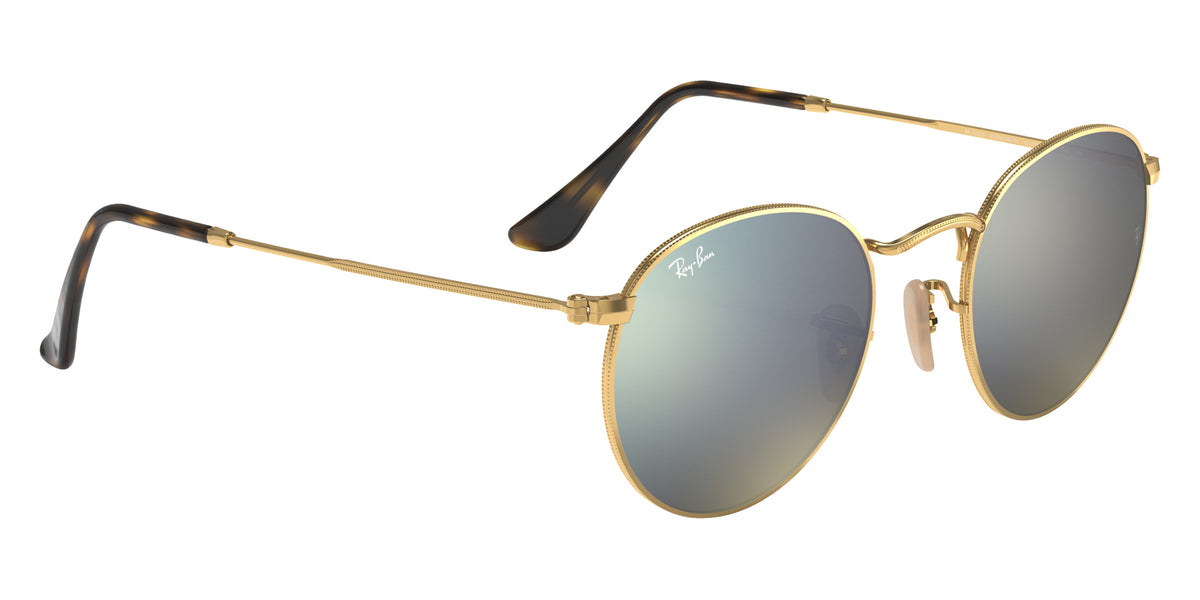 Ray-Ban RB3447N Round 001/30 50 - Arista Gold / Silver Flash Mirrored #id:rb3447n00130_s:100120