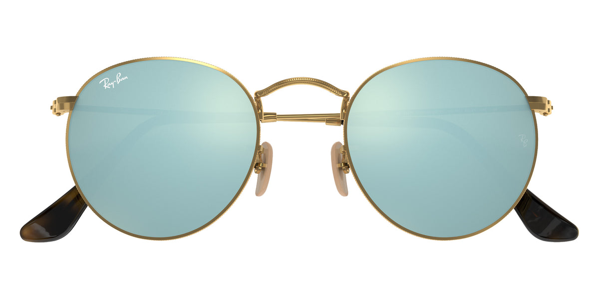 Ray-Ban RB3447N Round 001/30 50 - Arista Gold / Silver Flash Mirrored #id:rb3447n00130_s:100125