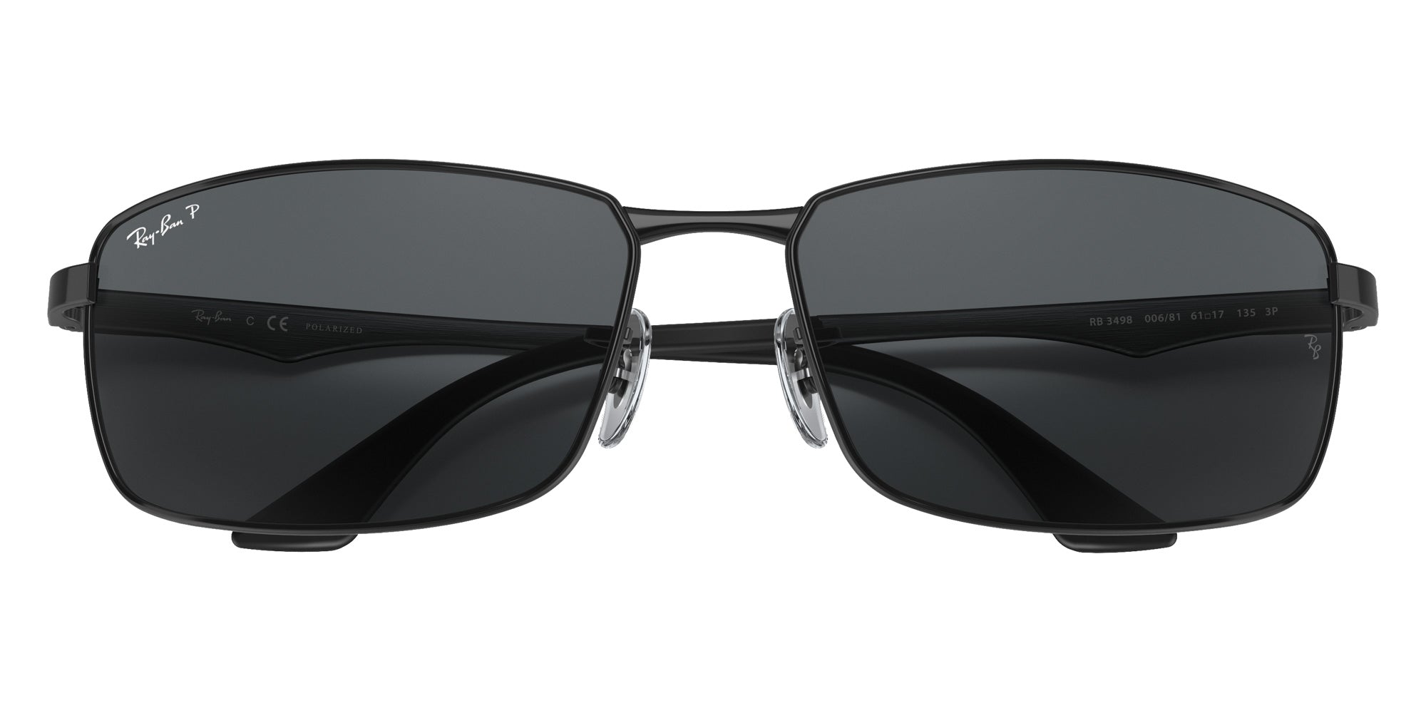 Ray-Ban RB3498 006/81 64 - Black / Gray Polarized #id:rb349800681_s:100125
