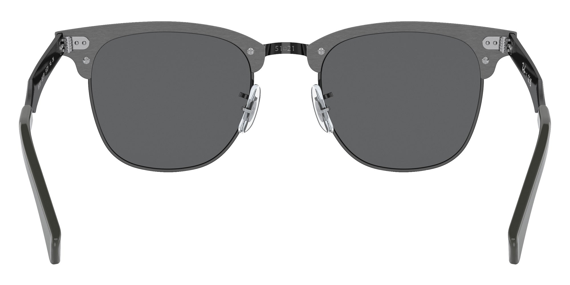 Ray-Ban RB3507 Clubmaster Aluminum 9247B1 51 - Graphite on Black #id:rb35079247b1_s:100115