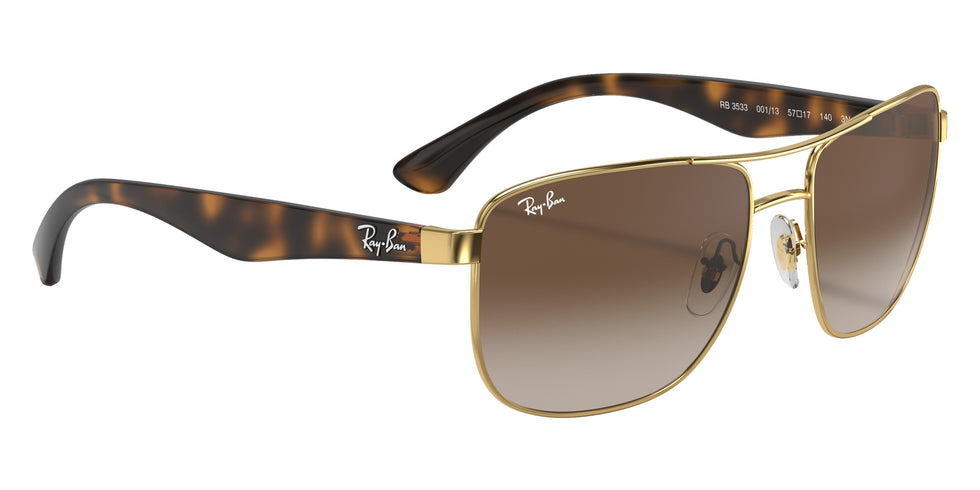 Ray-Ban RB3533 001/13 57 - Arista Gold / Brown Gradient #id:rb353300113_s:100120