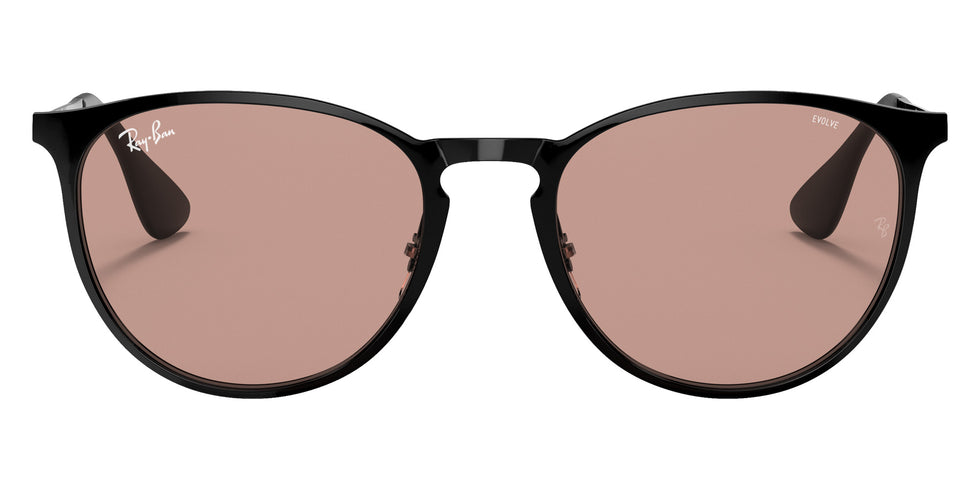 Ray-Ban RB3539 Erika Metal Evolve 002/Q4 54 - Black / Evolve Photo Brown to Dark Brown #id:rb3539002q4_s:100100