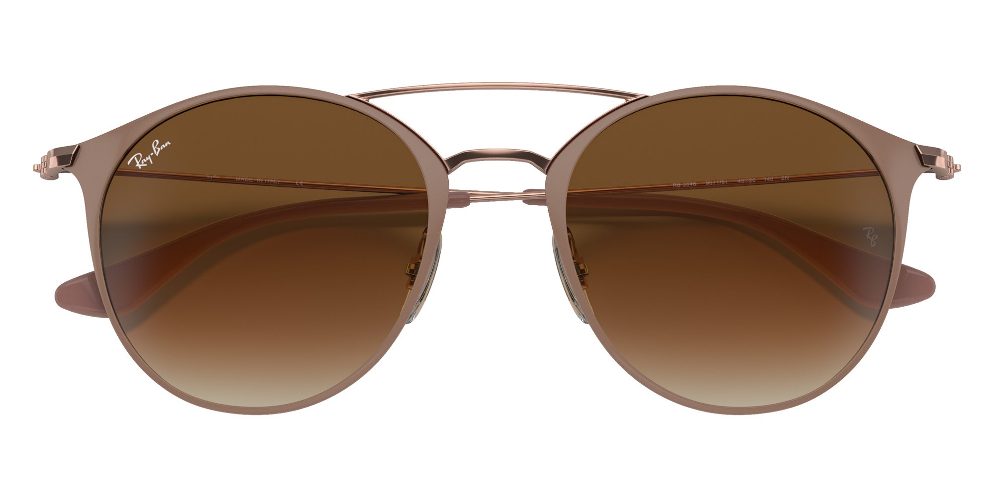 Ray-Ban RB3546 907151 52 - Beige on Copper / Light Brown Gradient #id:rb3546907151_s:104125