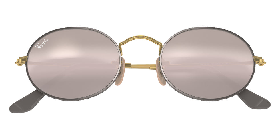 Ray-Ban RB3547 Oval Metal 9154AH 51 - Gray #id:rb35479154ah_s:100125