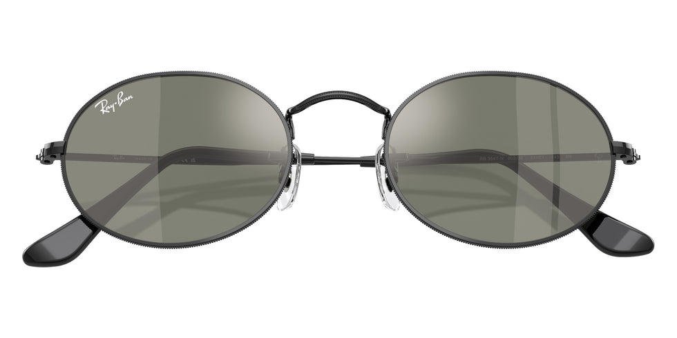 Ray-Ban RB3547N Oval Flat Lenses 002/39 51 - Black #id:rb3547n00239_s:100125