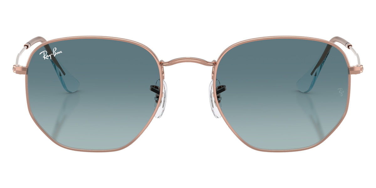 Ray-Ban RB3548N Hexagonal 90353M 48 - Copper / Blue Gradient Gray #id:rb3548n90353m_s:100100