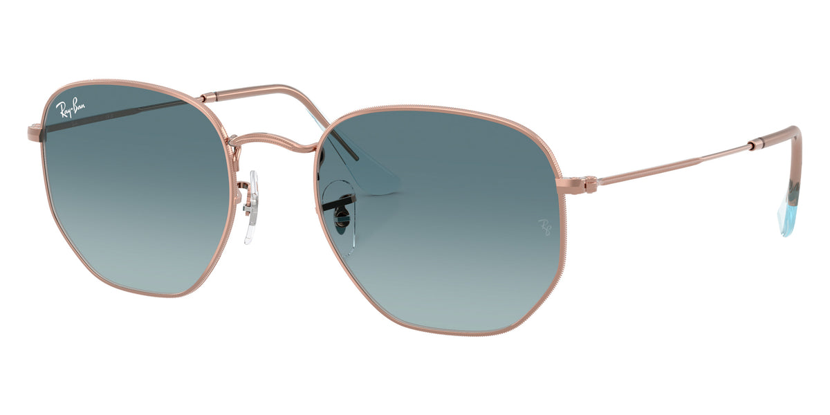 Ray-Ban RB3548N Hexagonal 90353M 48 - Copper / Blue Gradient Gray #id:rb3548n90353m_s:100105