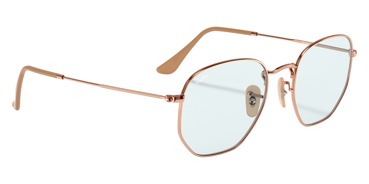 Ray-Ban RB3548N Hexagonal 91310Y 51 - Copper / Evolve Light Blue Photochromic #id:rb3548n91310y_s:106120