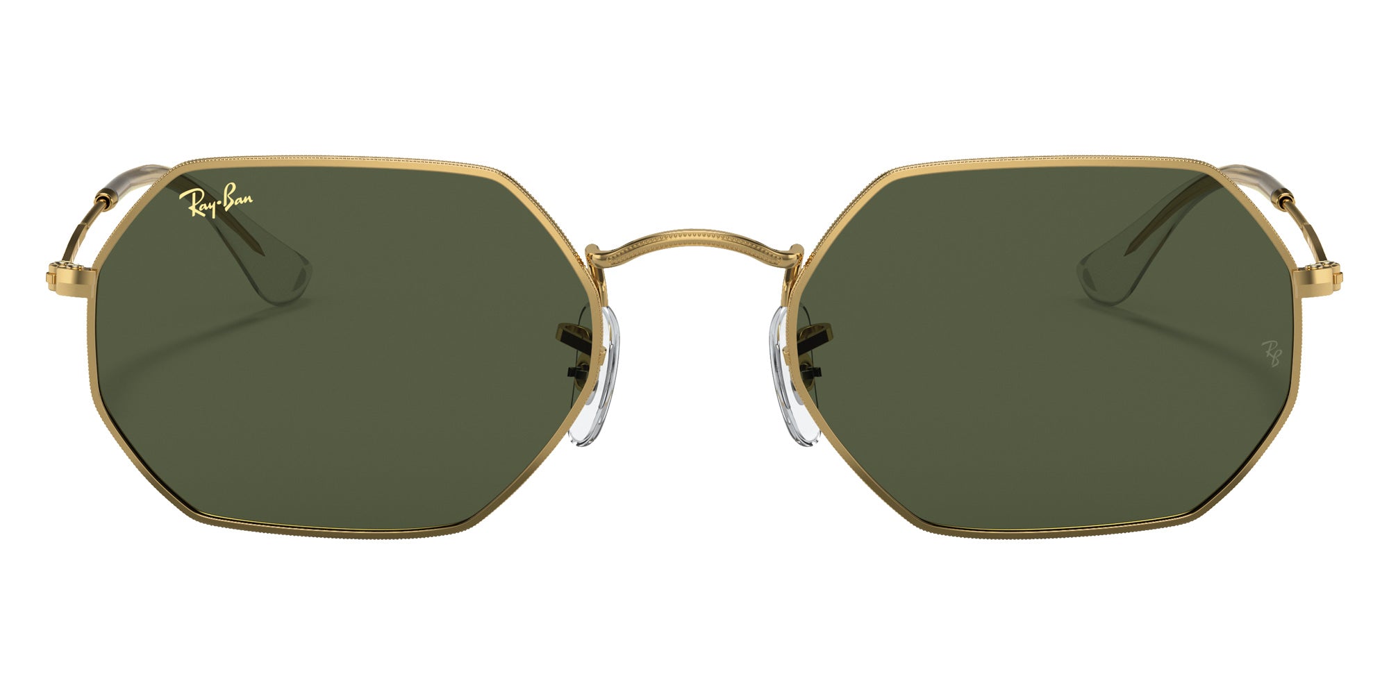 Ray-Ban RB3556 Octagonal Legend Gold 919631 53 - Gold / G-15 Green #id:rb3556919631_s:100100