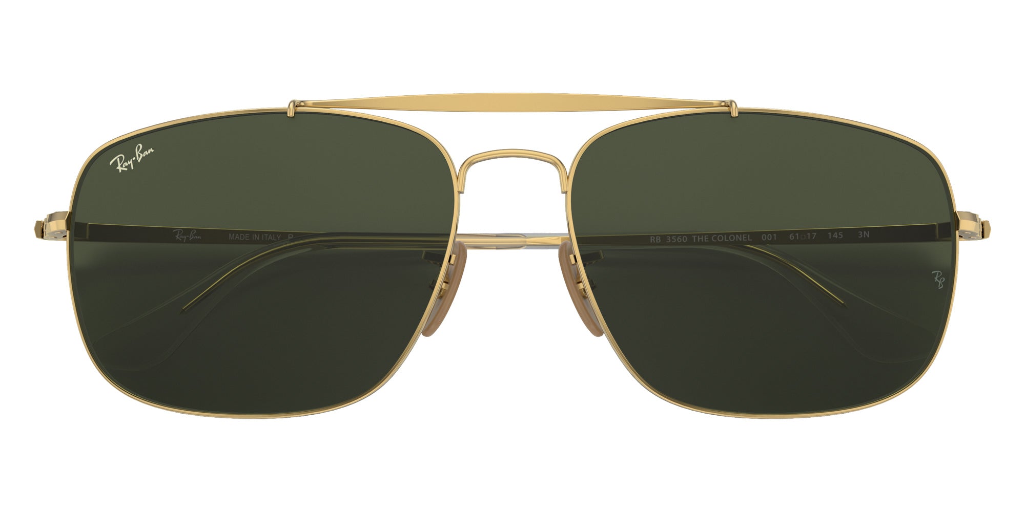 Ray-Ban RB3560 Colonel 001 61 - Arista Gold #id:rb3560001_s:100125