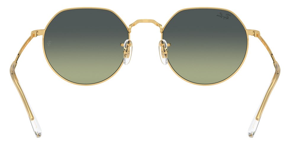 Ray-Ban RB3565 Jack 001/BH 51 - Arista Gold / Green Vintage #id:rb3565001bh_s:102115