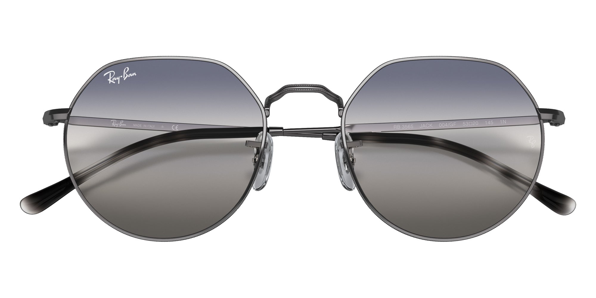 Ray-Ban RB3565 Jack 004/GF 53 - Gunmetal #id:rb3565004gf_s:102125