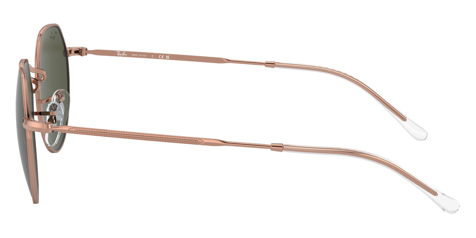 Ray-Ban RB3565 Jack Rose Gold 920231 53 - Rose Gold / Green #id:rb3565920231_s:100110