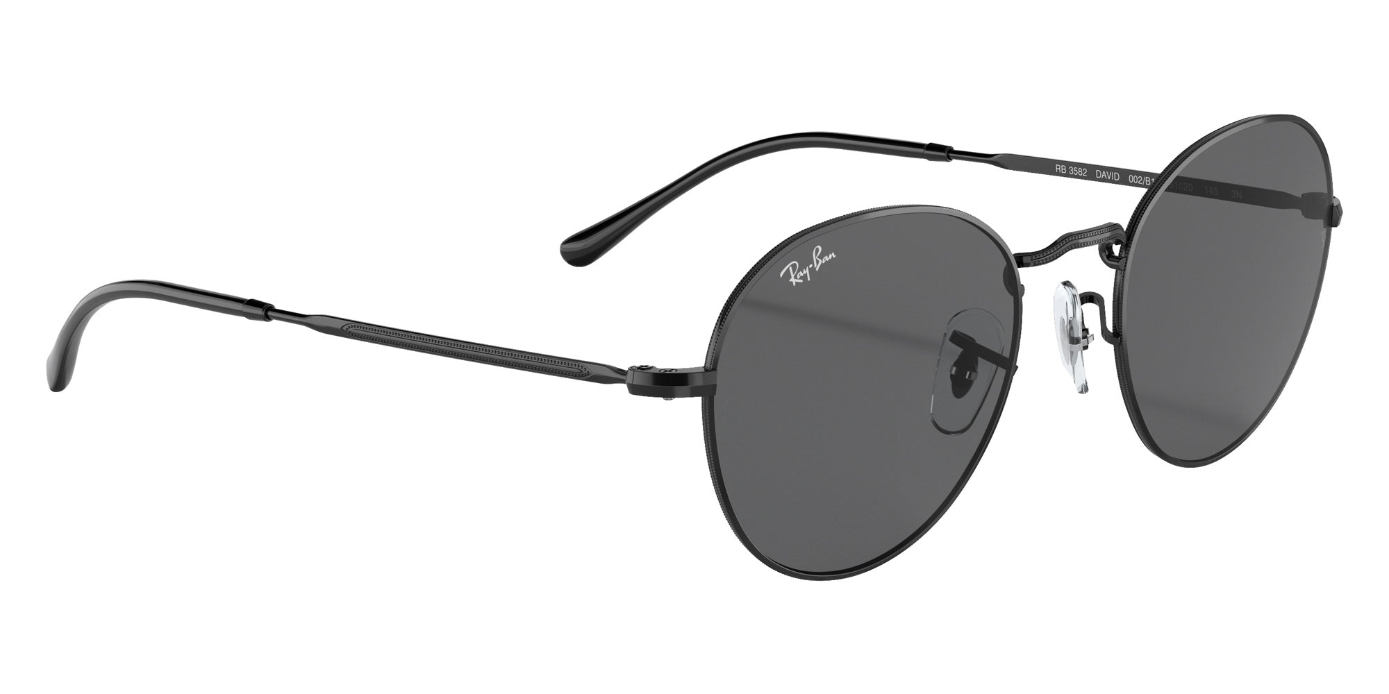 Ray-Ban RB3582 David 002/B1 53 - Black / Dark Gray #id:rb3582002b1_s:100120