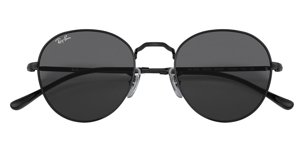 Ray-Ban RB3582 David 002/B1 53 - Black / Dark Gray #id:rb3582002b1_s:100125