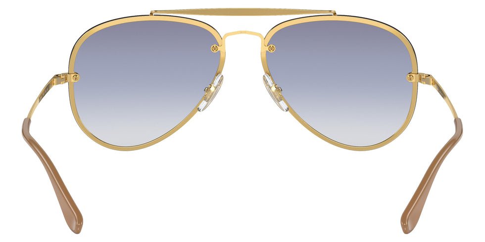 Ray-Ban RB3584N Blaze Aviator 001/19 58 - Arista Gold / Light Blue Gradient #id:rb3584n00119_s:100115