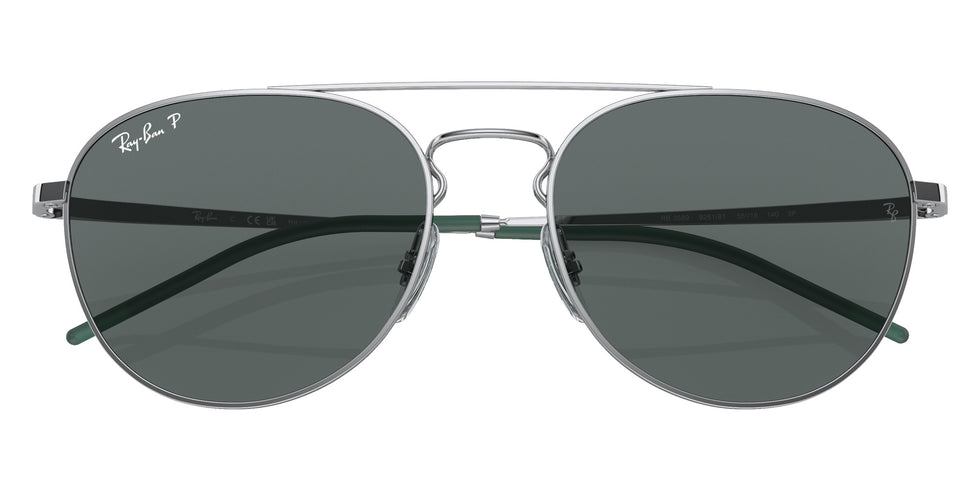 Ray-Ban RB3589 925181 55 - Silver / Dark Gray Polarized #id:rb3589925181_s:100120