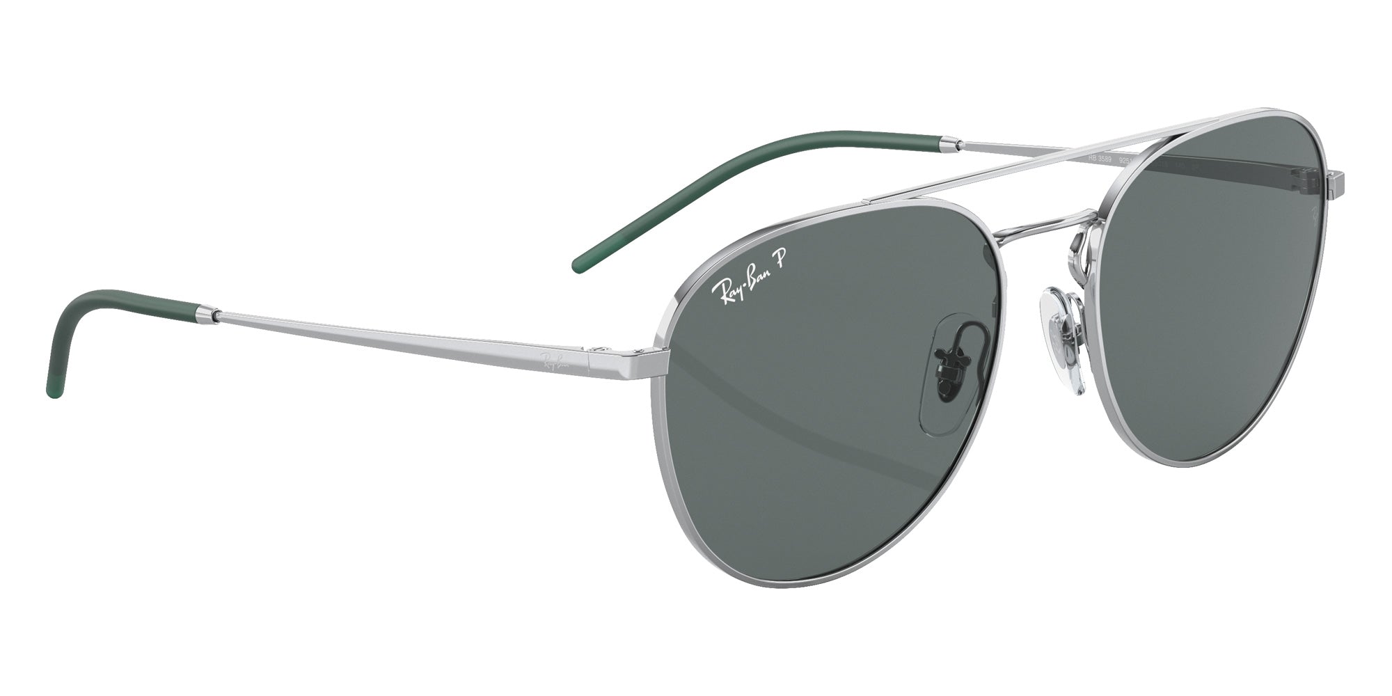 Ray-Ban RB3589 925181 55 - Silver / Dark Gray Polarized #id:rb3589925181_s:100125