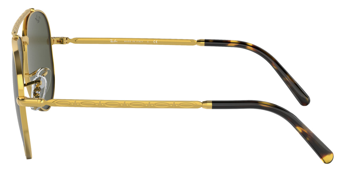 Ray-Ban RB3625 New Aviator 919631 55 - Gold / Green #id:rb3625919631_s:100110