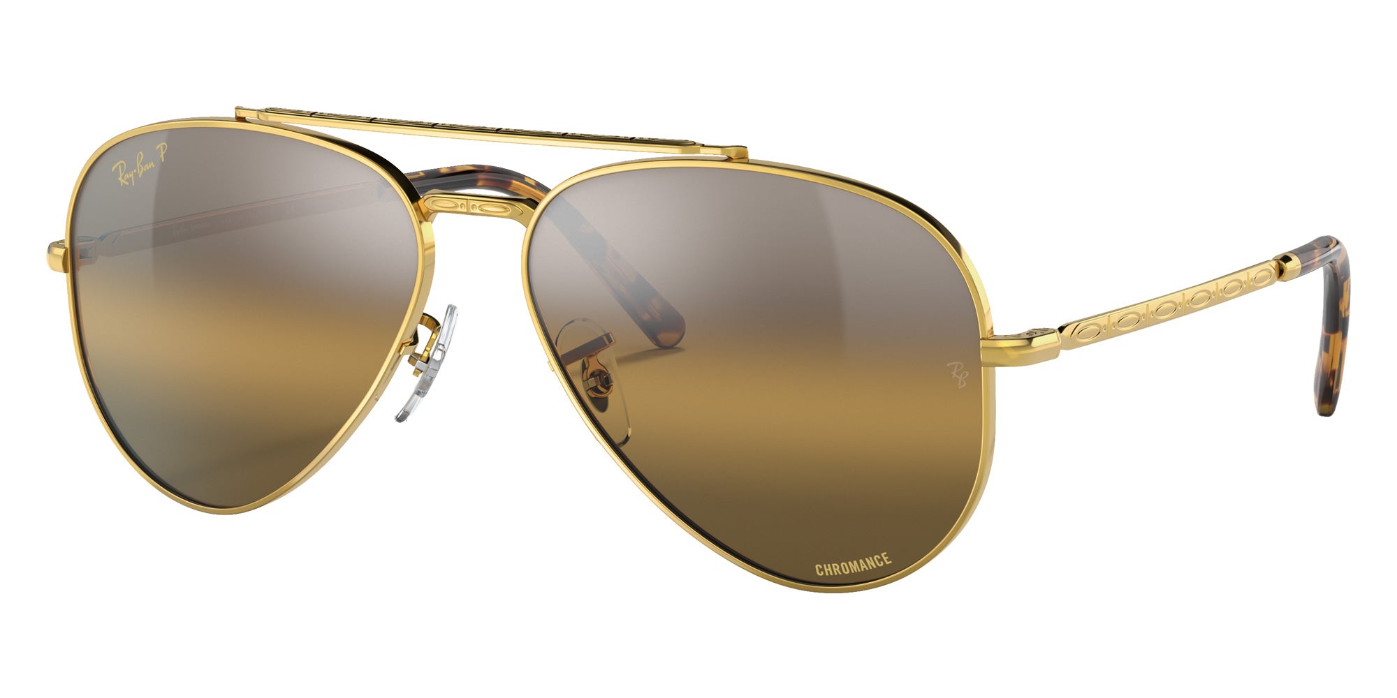 Ray-Ban RB3625 New Aviator 9196G5 62 - Gold / Silver/Brown Mirrored Polarized #id:rb36259196g5_s:100105