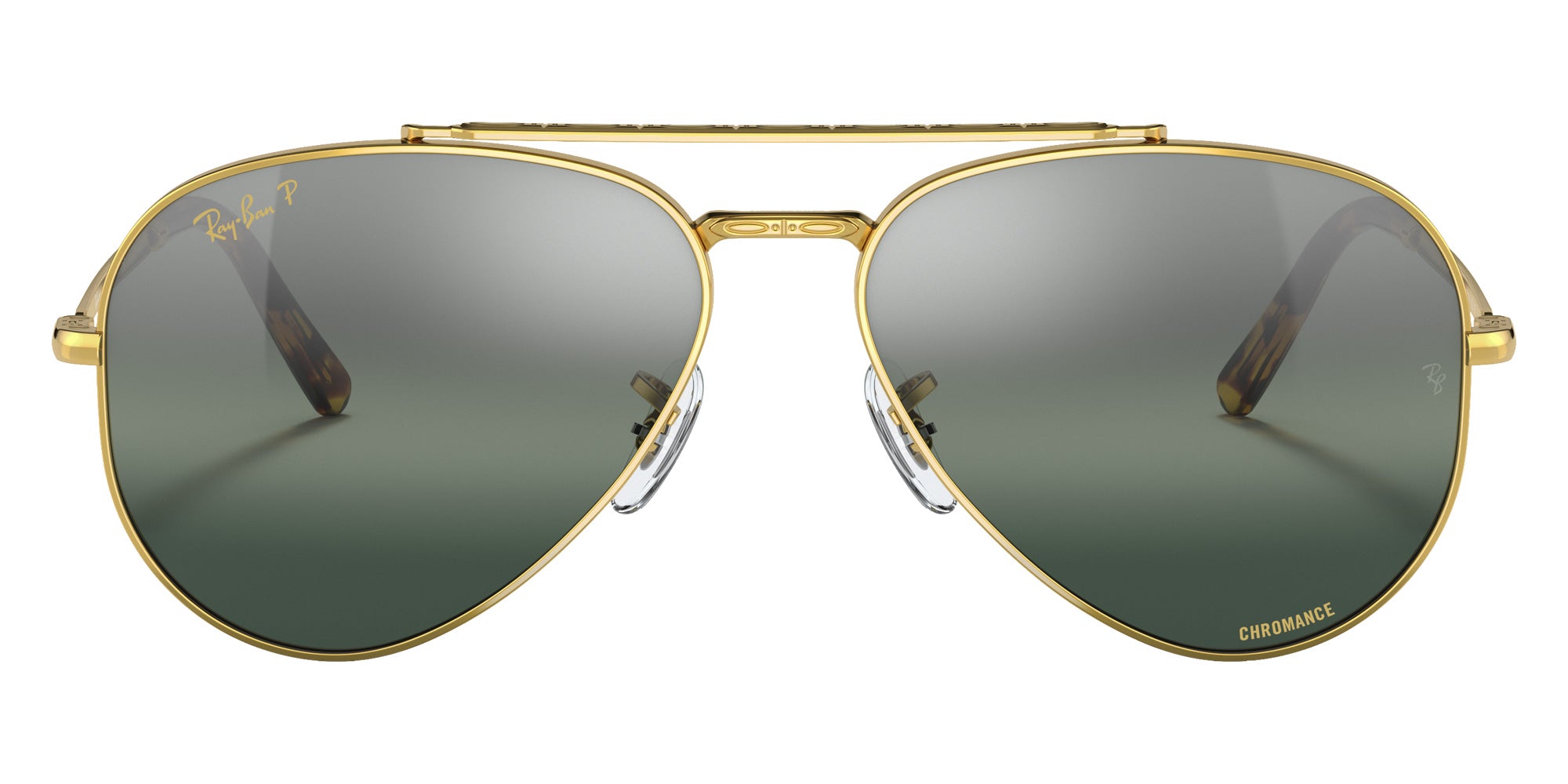 Ray-Ban RB3625 New Aviator 9196G6 58 - Gold / Silver/Blue Mirrored Polarized #id:rb36259196g6_s:102100