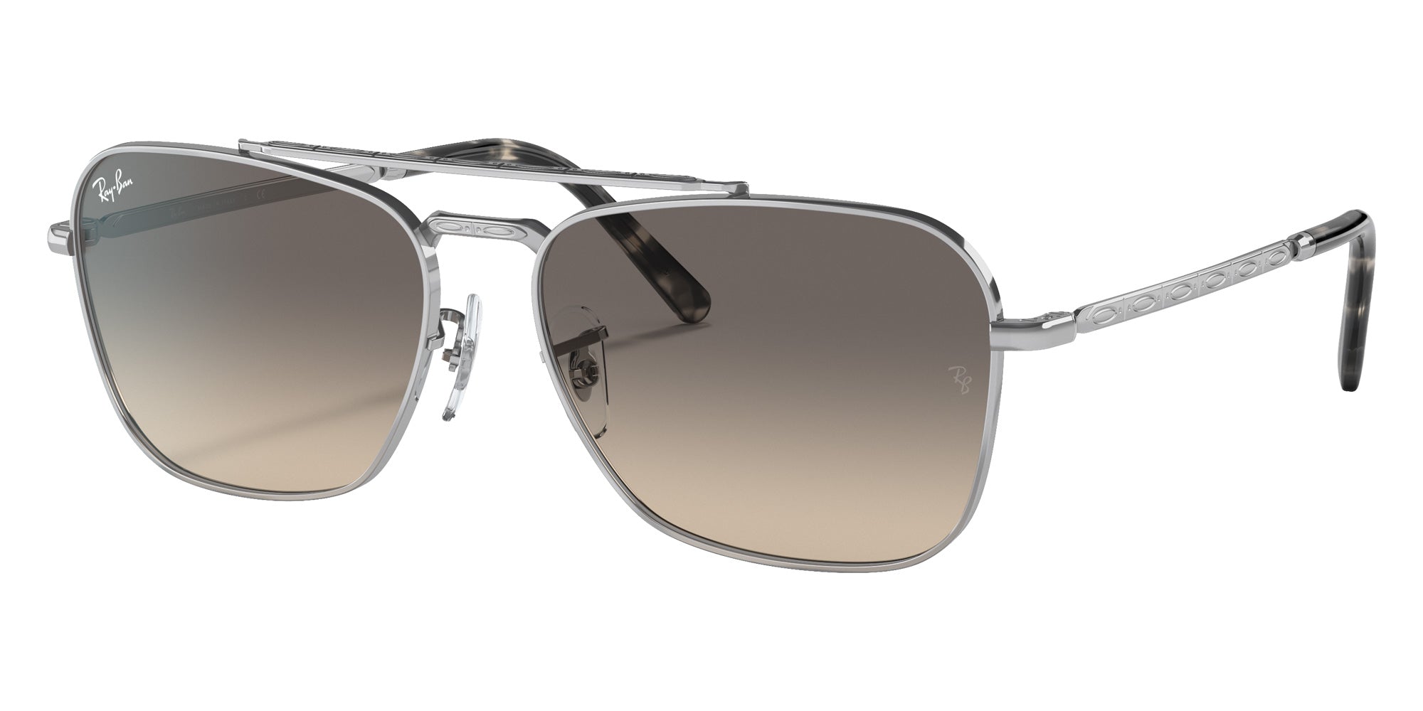 Ray-Ban RB3636 New Caravan 003/32 55 - Silver / Clear Gradient Gray #id:rb363600332_s:102105