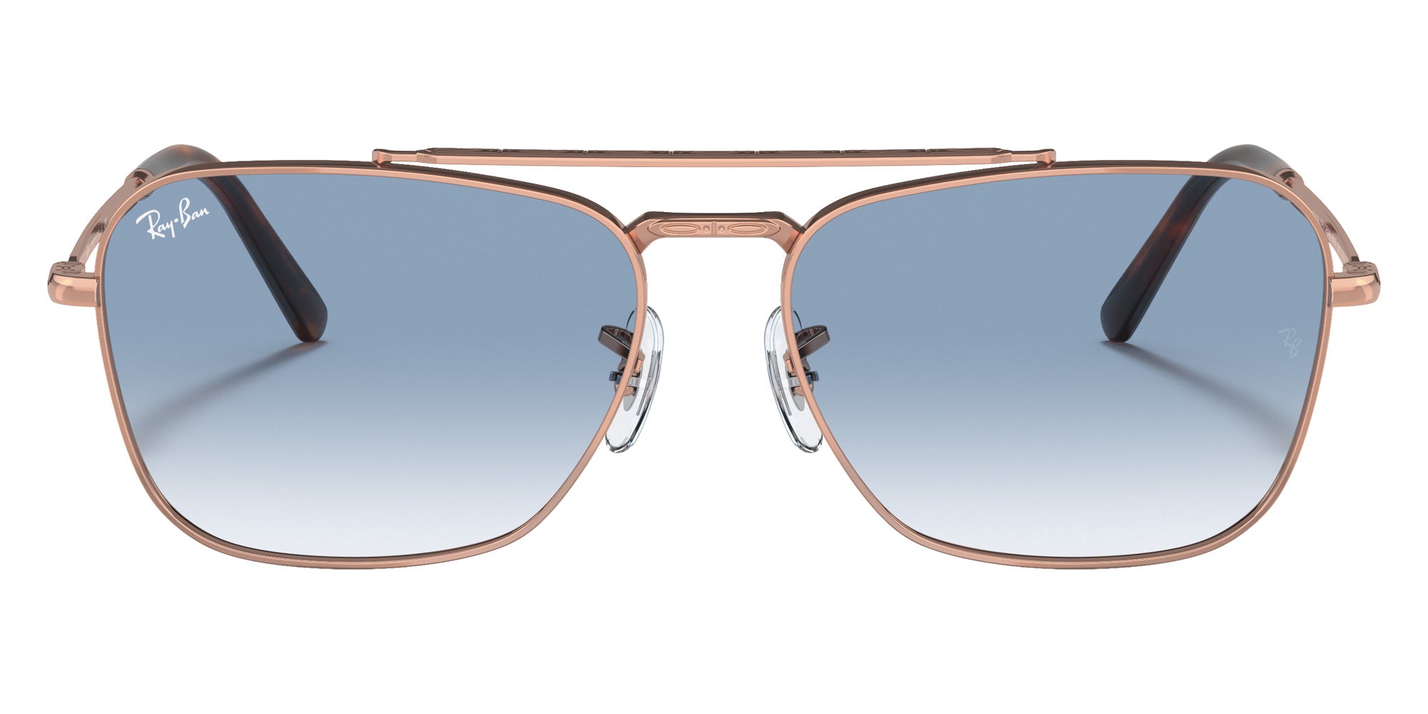 Ray-Ban RB3636 New Caravan 92023F 55 - Rose Gold / Light Blue #id:rb363692023f_s:112100