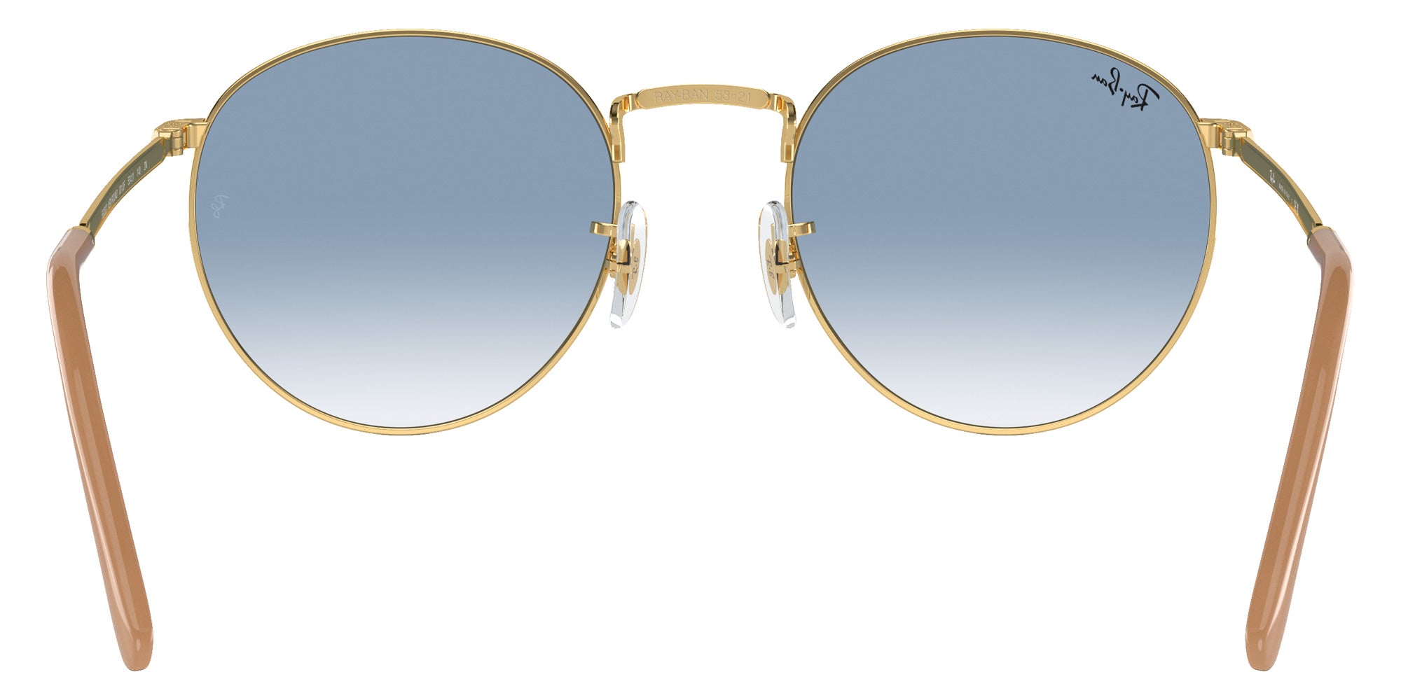 Ray-Ban RB3637 New Round 001/3F 50 - Arista Gold / Blue #id:rb36370013f_s:100115