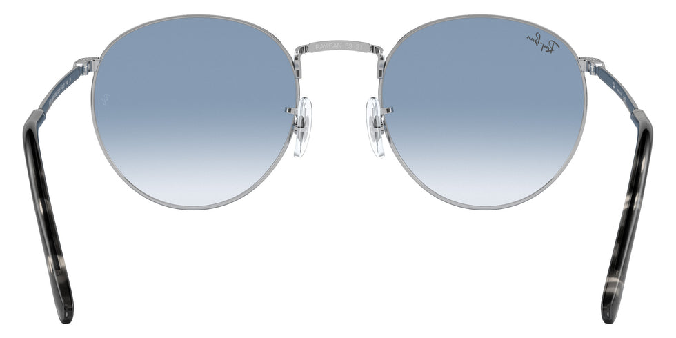 Ray-Ban RB3637 New Round 003/3F 53 - Silver / Clear Gradient Blue #id:rb36370033f_s:100115