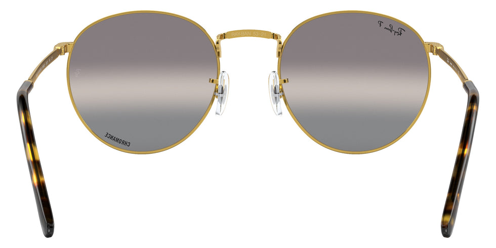 Ray-Ban RB3637 New Round 9196G3 50 - Gold / Silver/Gray Mirrored Polarized #id:rb36379196g3_s:106115