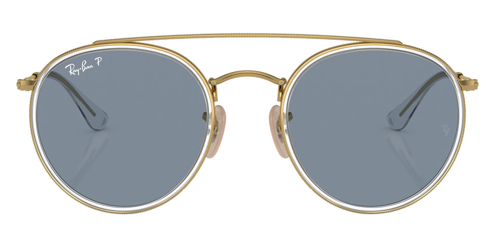 Ray-Ban RB3647N Round Double Bridge 001/02 51 - Arista Gold #id:rb3647n00102_s:100100