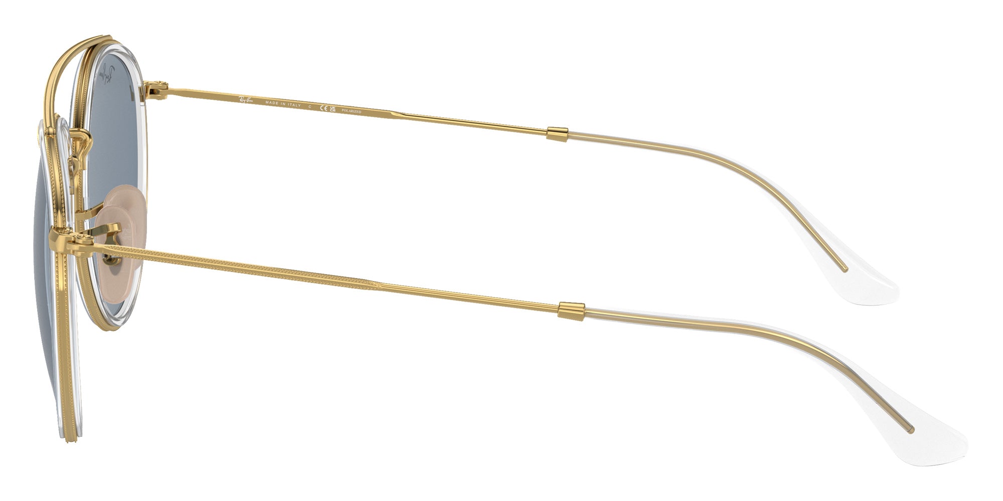 Ray-Ban RB3647N Round Double Bridge 001/02 51 - Arista Gold #id:rb3647n00102_s:100110