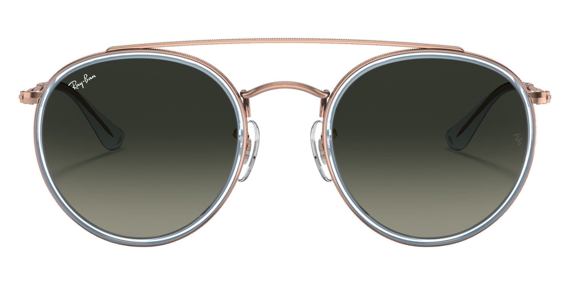 Ray-Ban RB3647N Round Double Bridge 906771 51 - Copper #id:rb3647n906771_s:102100