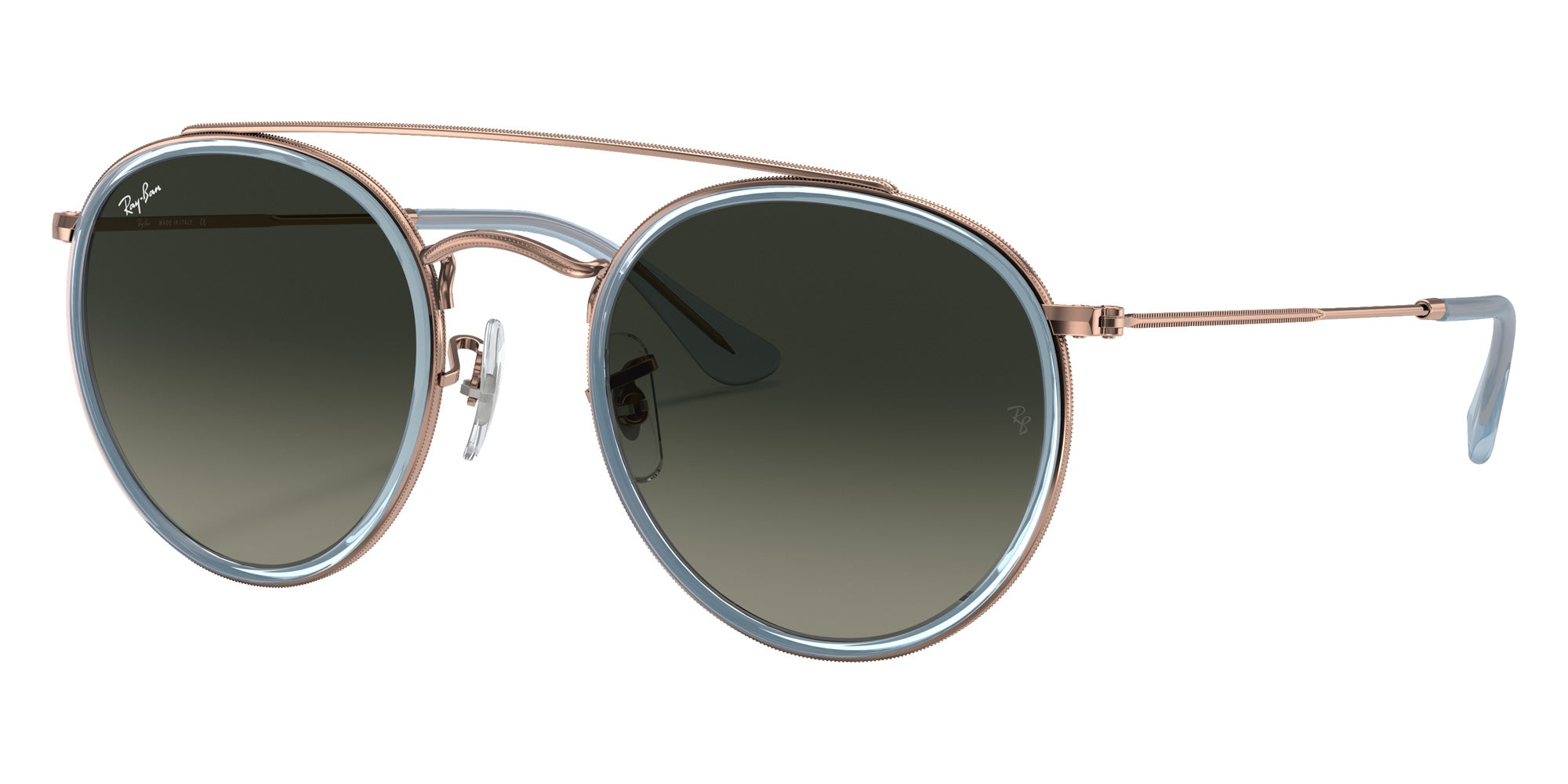 Ray-Ban RB3647N Round Double Bridge 906771 51 - Copper #id:rb3647n906771_s:102105