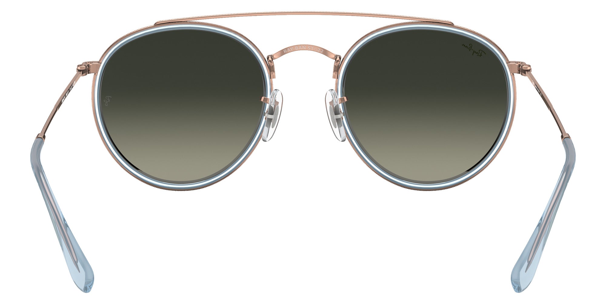 Ray-Ban RB3647N Round Double Bridge 906771 51 - Copper #id:rb3647n906771_s:102115