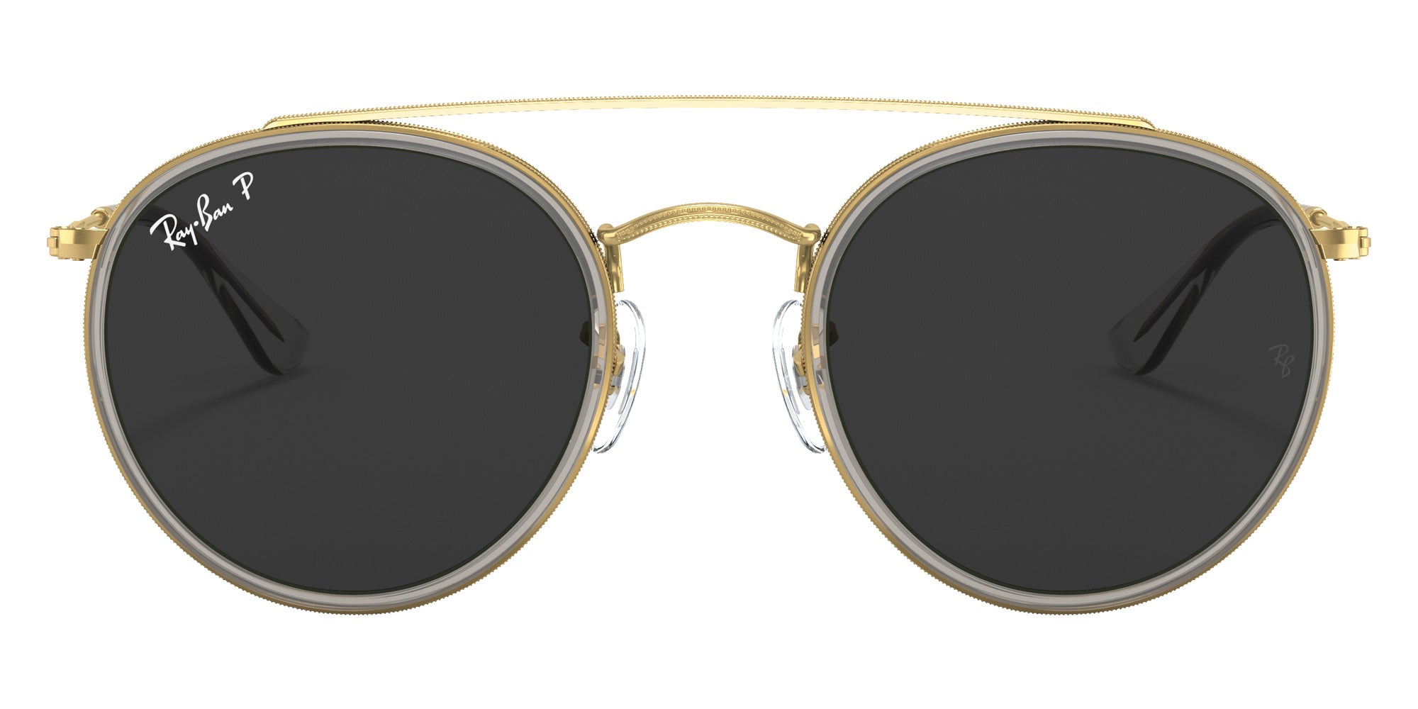 Ray-Ban RB3647N Round Double Bridge 921048 51 - Gold #id:rb3647n921048_s:104100