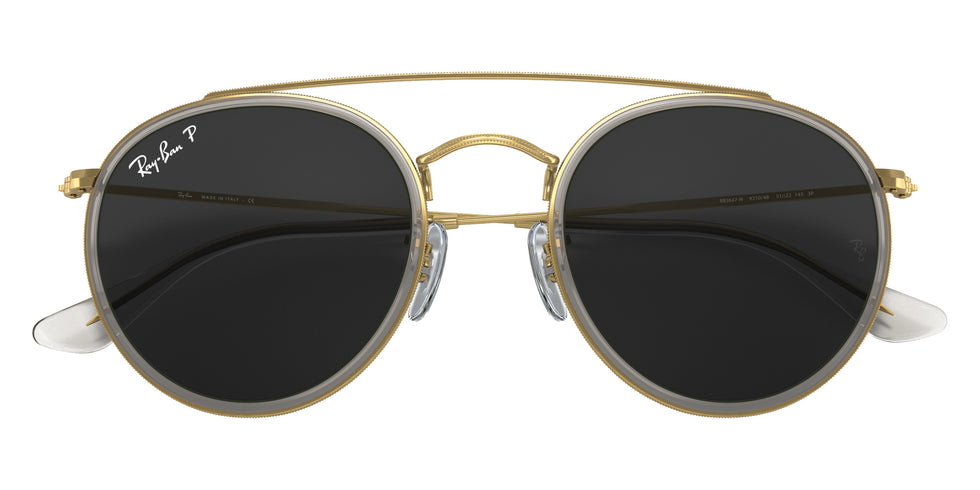 Ray-Ban RB3647N Round Double Bridge 921048 51 - Gold #id:rb3647n921048_s:104125